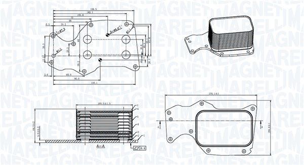 Oil Cooler, engine oil
