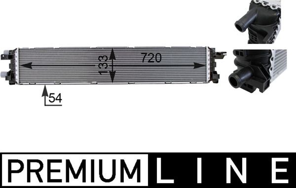 Low-temperature Cooler, charge air cooler