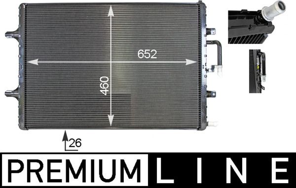 Low-temperature Cooler, charge air cooler