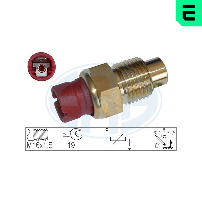Sensor, coolant temperature