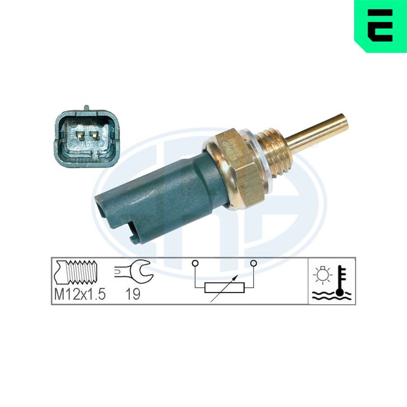 Sensor, coolant temperature