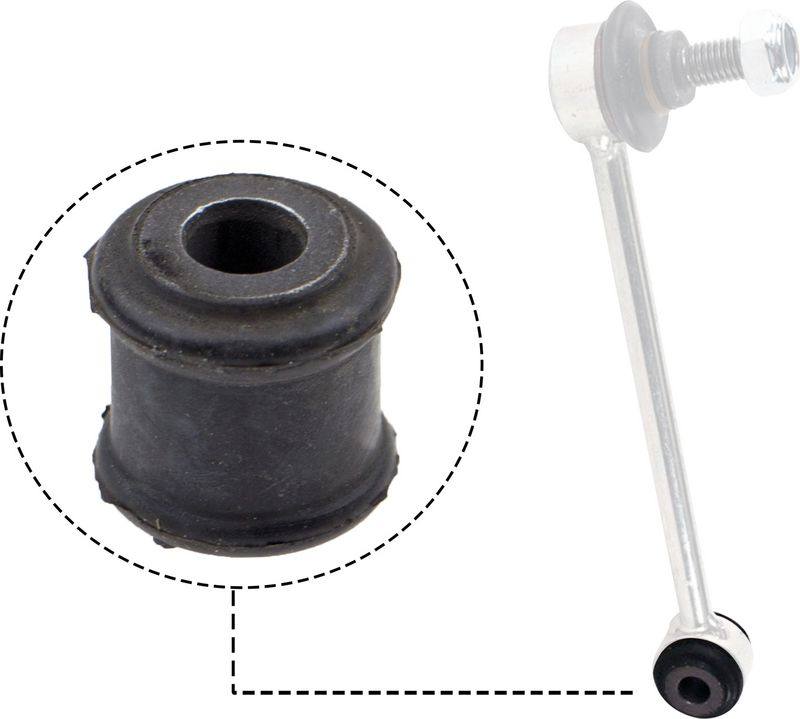 Mounting, control/trailing arm