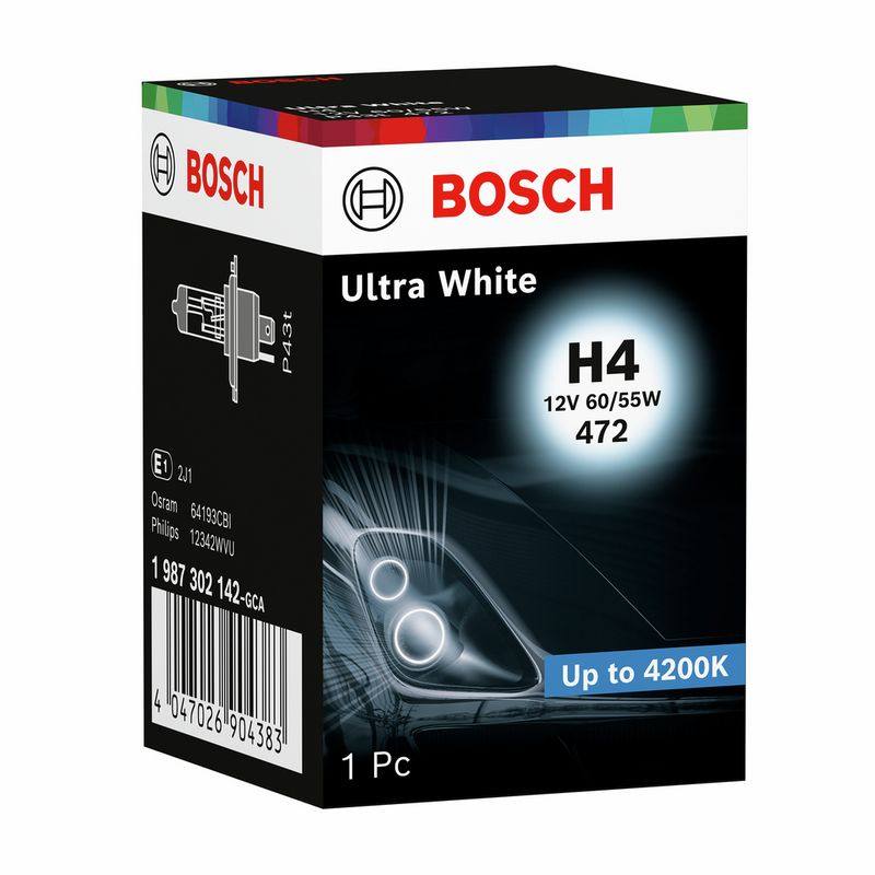 Bulb, high beam headlight