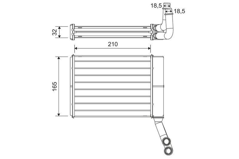 Heat Exchanger, interior heating