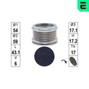 Alternator Freewheel Clutch