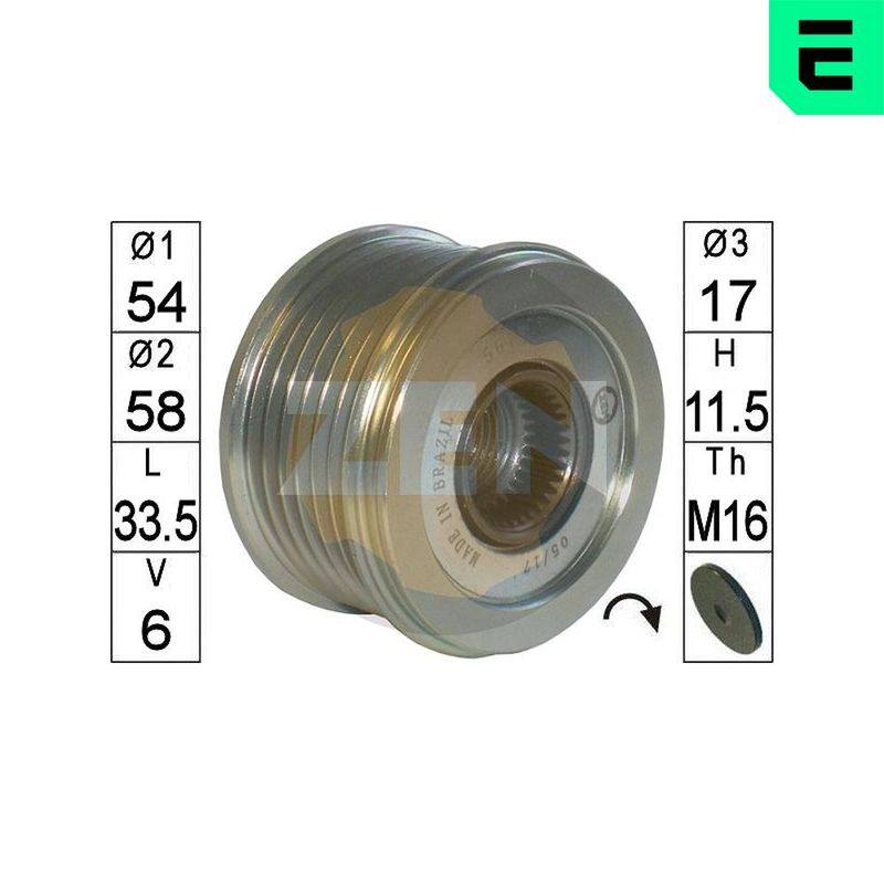 Alternator Freewheel Clutch