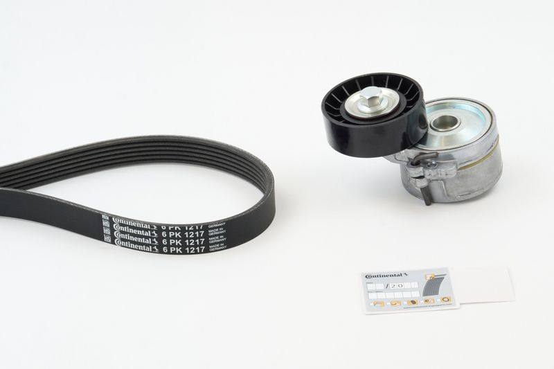 V-ribbed Belt Set
