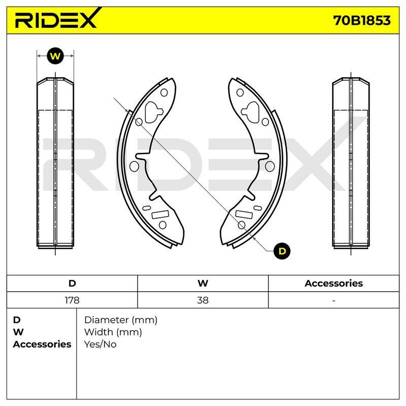 Brake Shoe Set