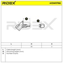 Sensor, wheel speed