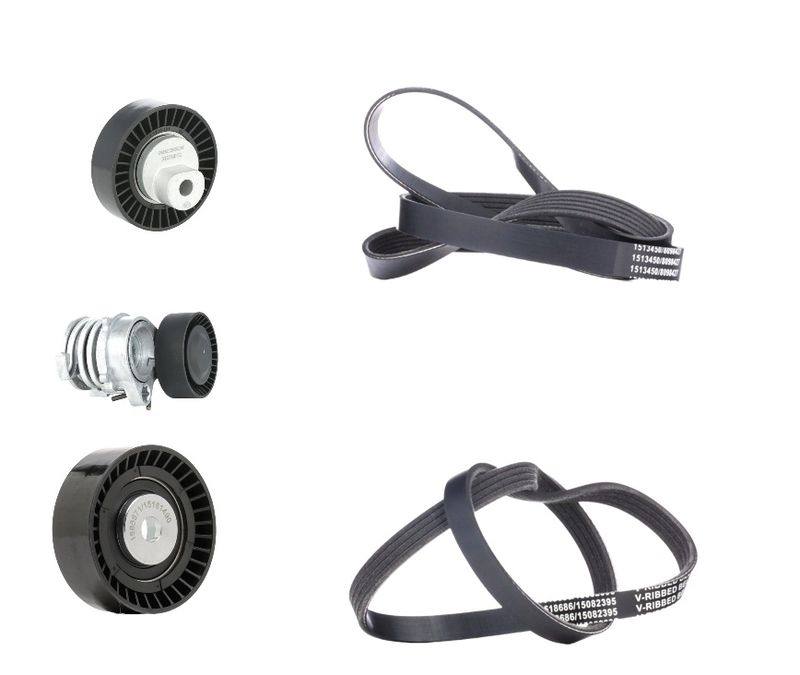 V-ribbed Belt Set