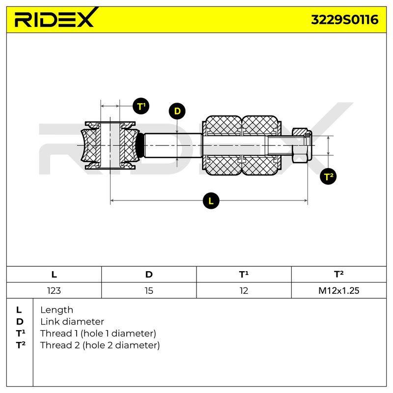 Link/Coupling Rod, stabiliser bar