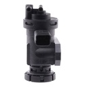 Pressure converter, turbocharger