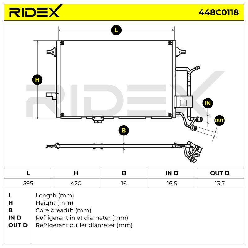 Condenser, air conditioning