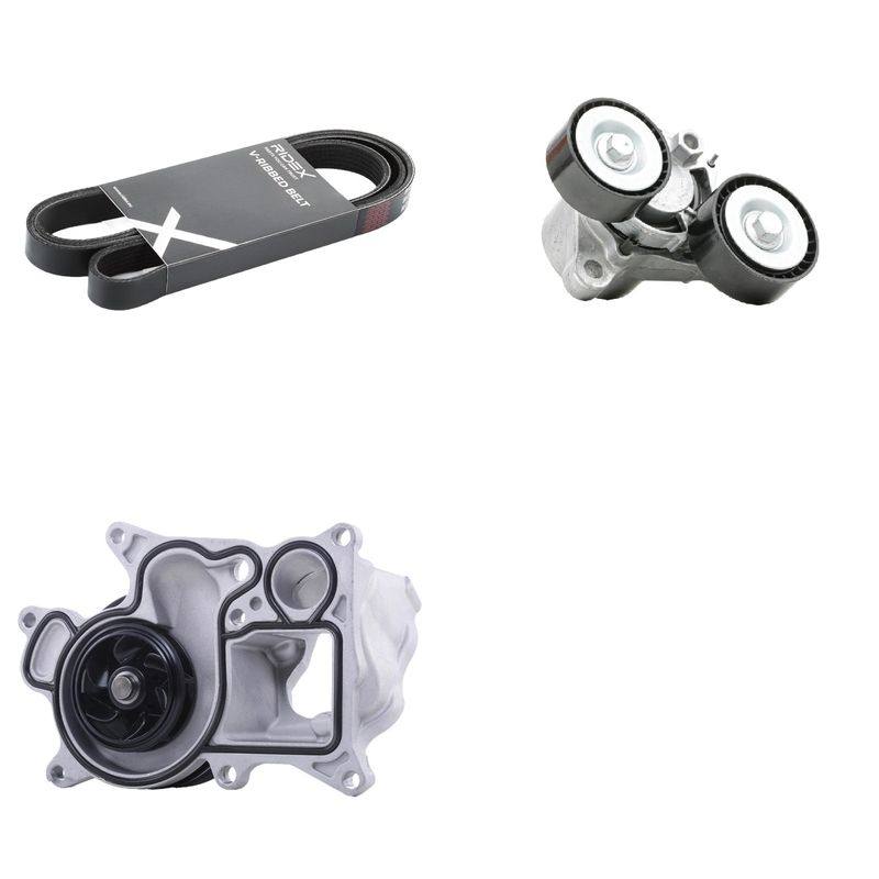 Water Pump + V-ribbed Belt Kit