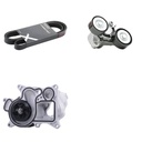 Water Pump + V-ribbed Belt Kit