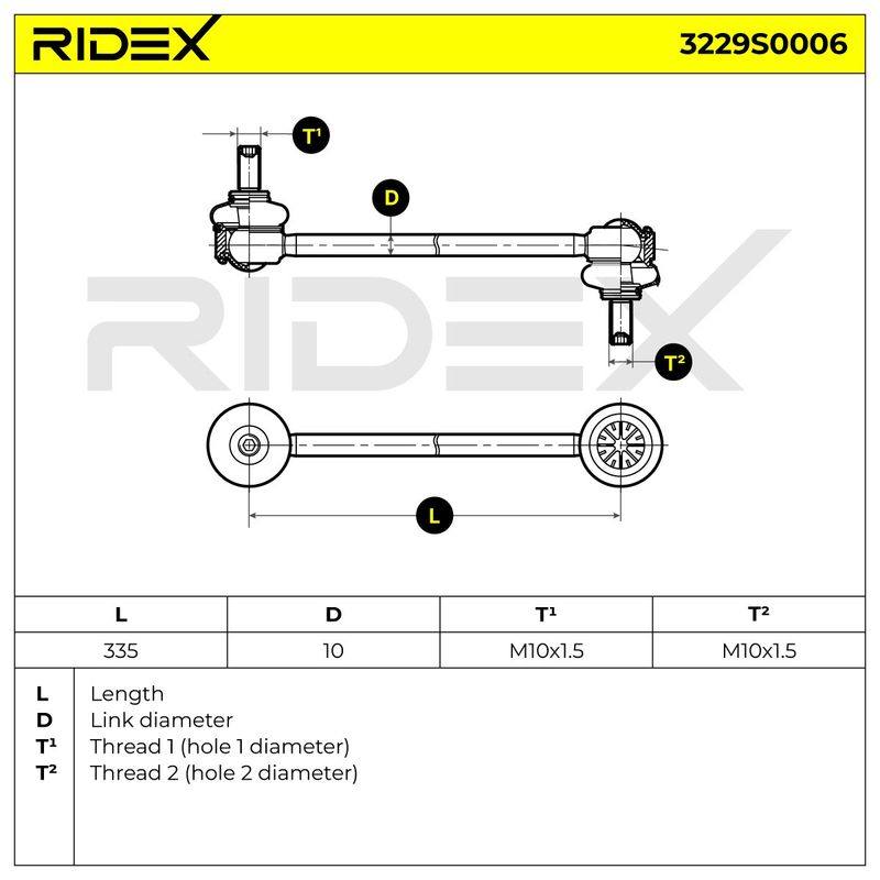 Link/Coupling Rod, stabiliser bar