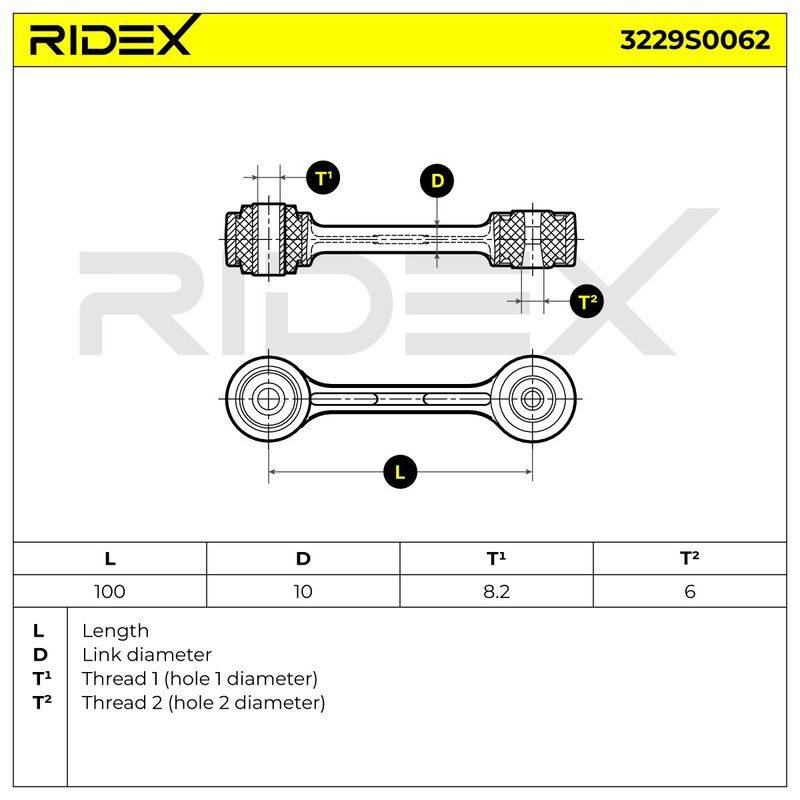 Link/Coupling Rod, stabiliser bar