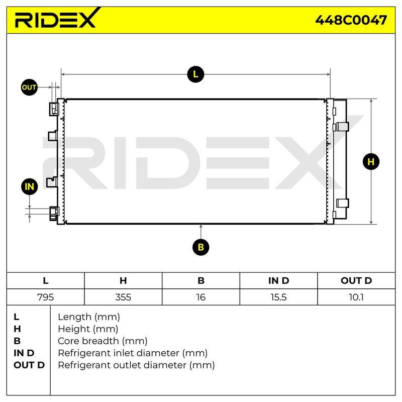 Condenser, air conditioning