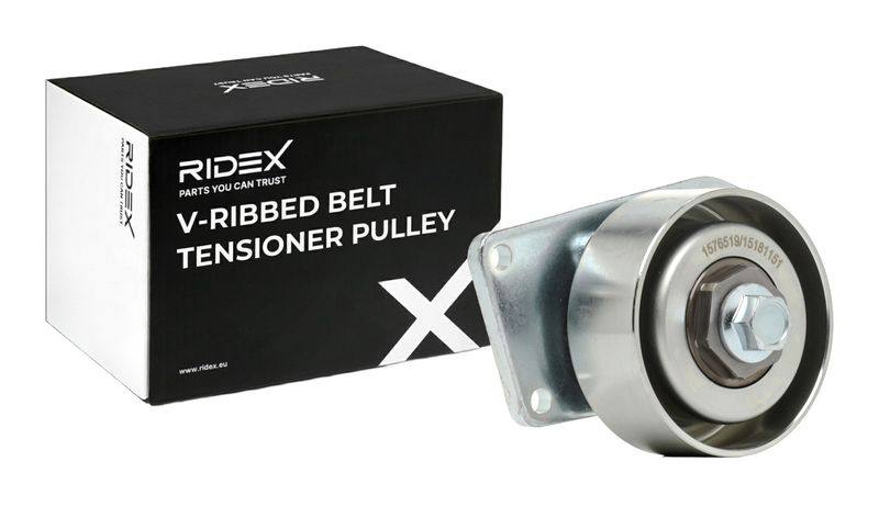 Tensioner Pulley, V-ribbed belt
