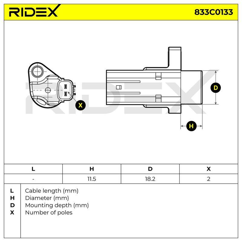 Sensor, crankshaft pulse