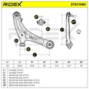 Control/Trailing Arm, wheel suspension