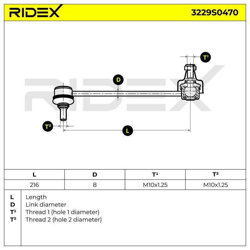 Link/Coupling Rod, stabiliser bar