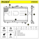 Radiator, engine cooling