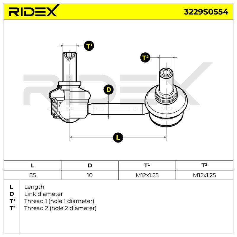 Link/Coupling Rod, stabiliser bar