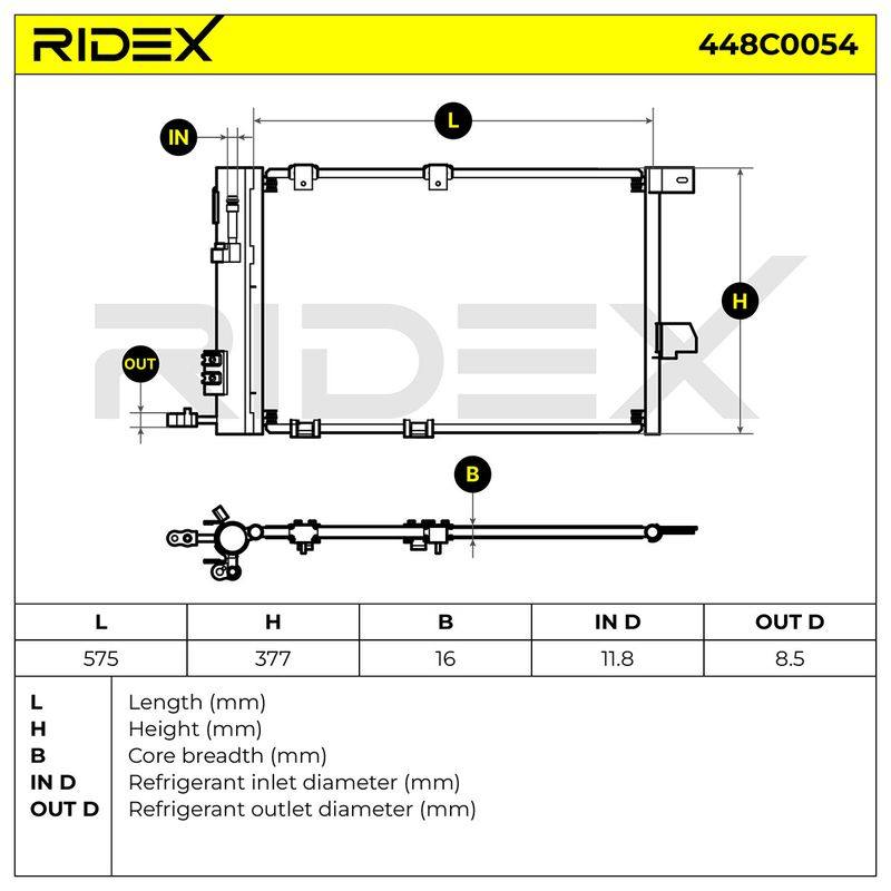 Condenser, air conditioning