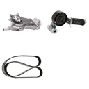Water Pump + V-ribbed Belt Kit