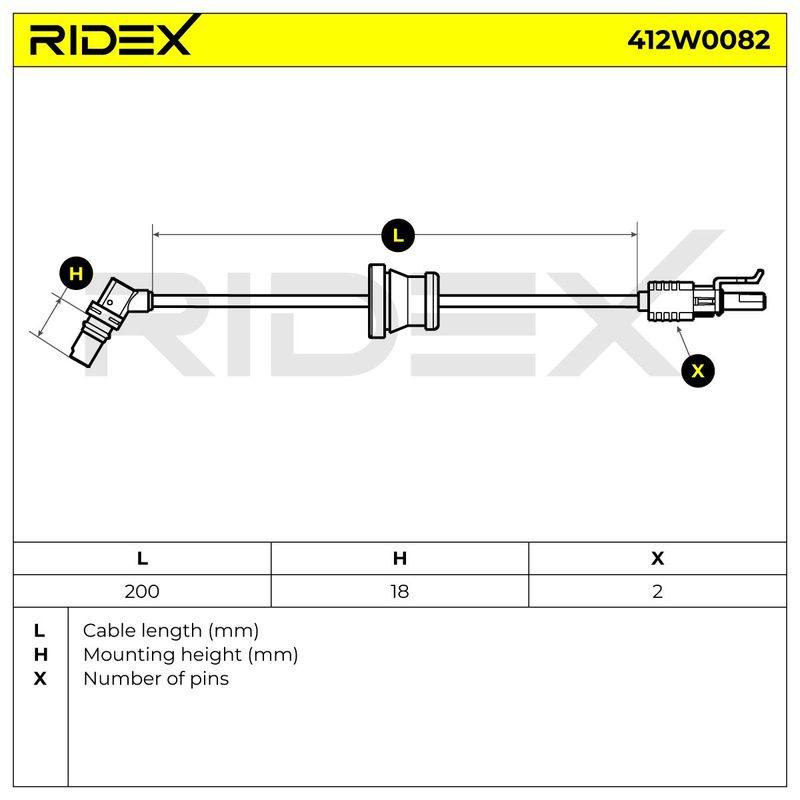 Sensor, wheel speed