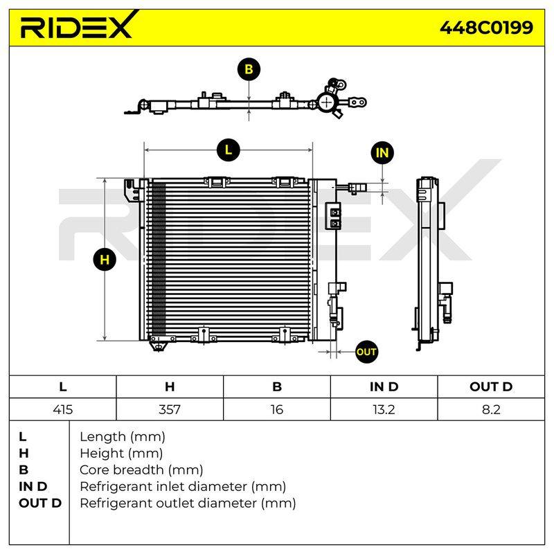 Condenser, air conditioning