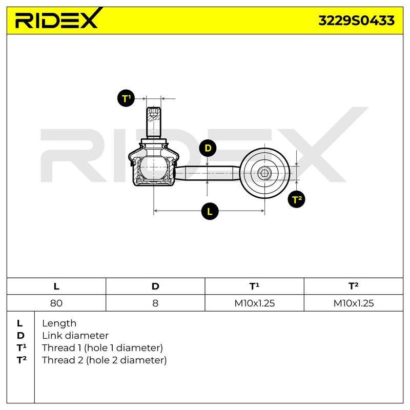 Link/Coupling Rod, stabiliser bar