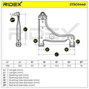 Control/Trailing Arm, wheel suspension