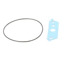 Core assembly, turbocharger