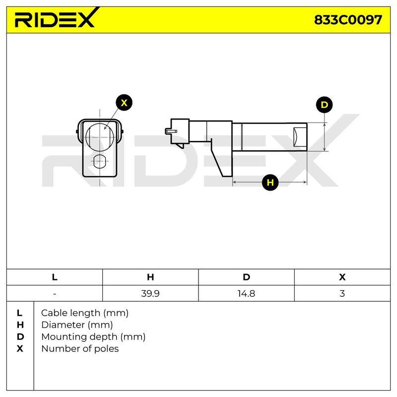 Sensor, crankshaft pulse