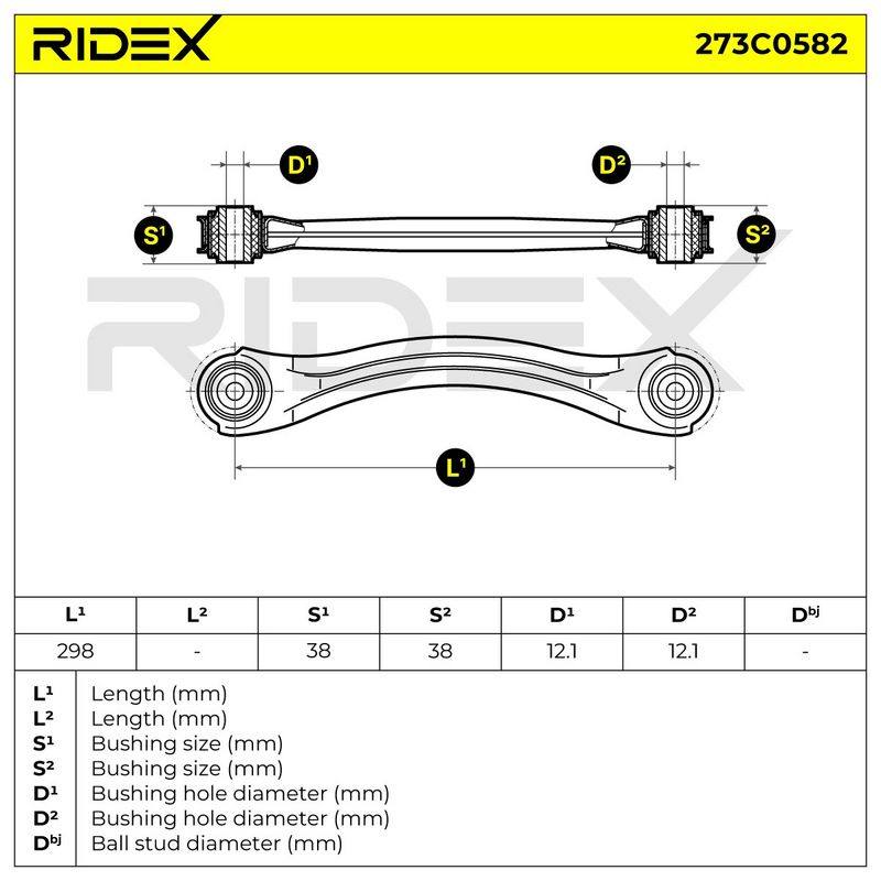 Control/Trailing Arm, wheel suspension