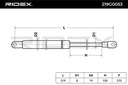 Gas Spring, boot/cargo area