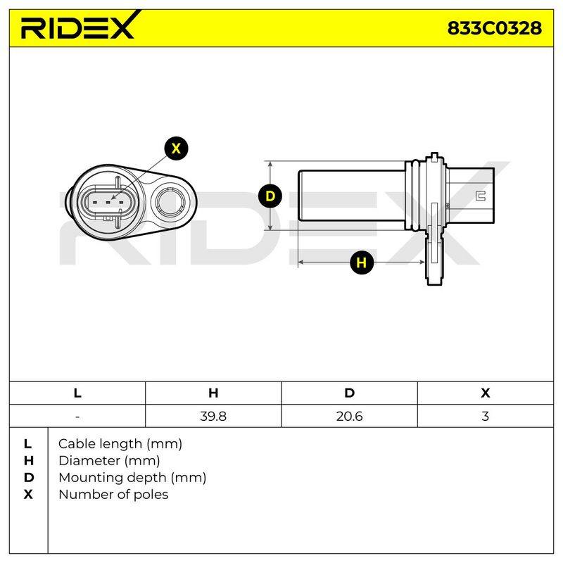 Sensor, crankshaft pulse