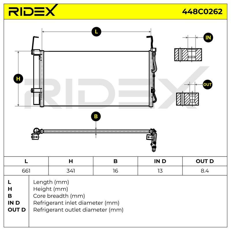 Condenser, air conditioning