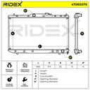 Radiator, engine cooling