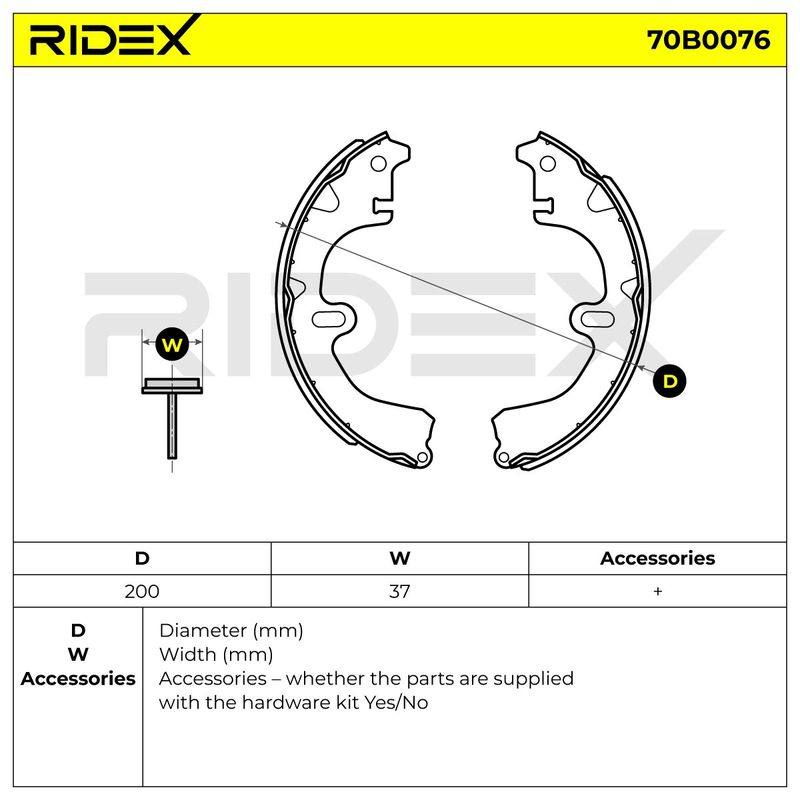 Brake Shoe Set