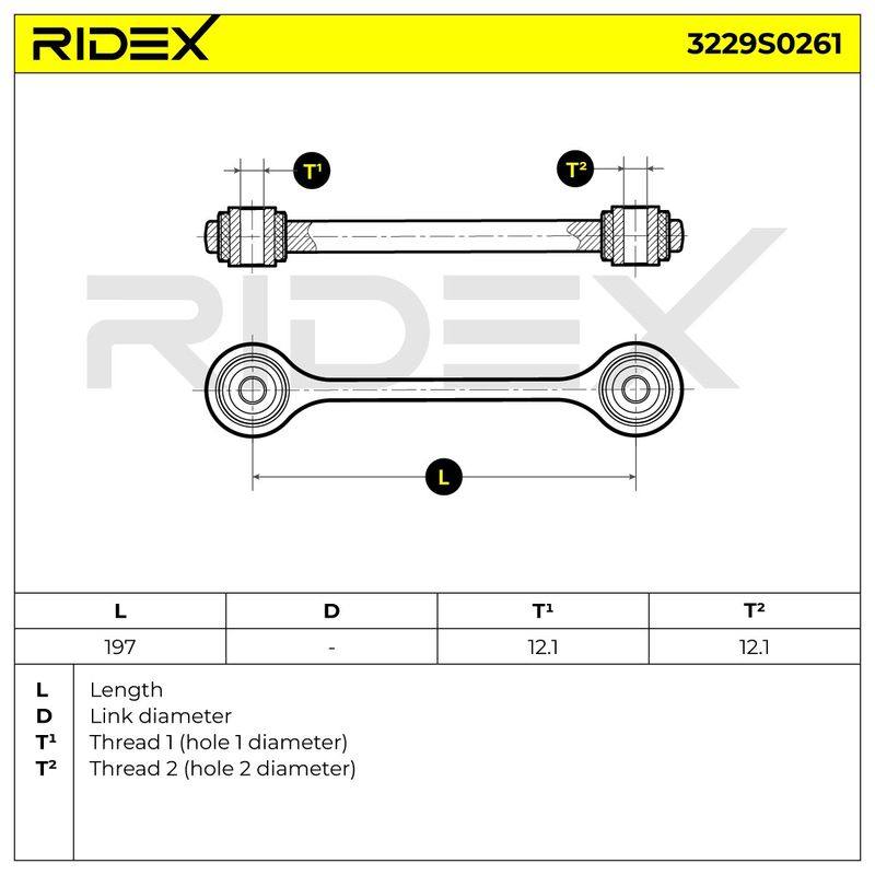 Link/Coupling Rod, stabiliser bar