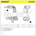Sensor, wheel speed