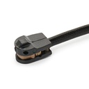 Warning Contact, brake pad wear