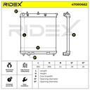 Radiator, engine cooling