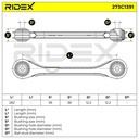 Control/Trailing Arm, wheel suspension