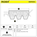 V-ribbed Belt