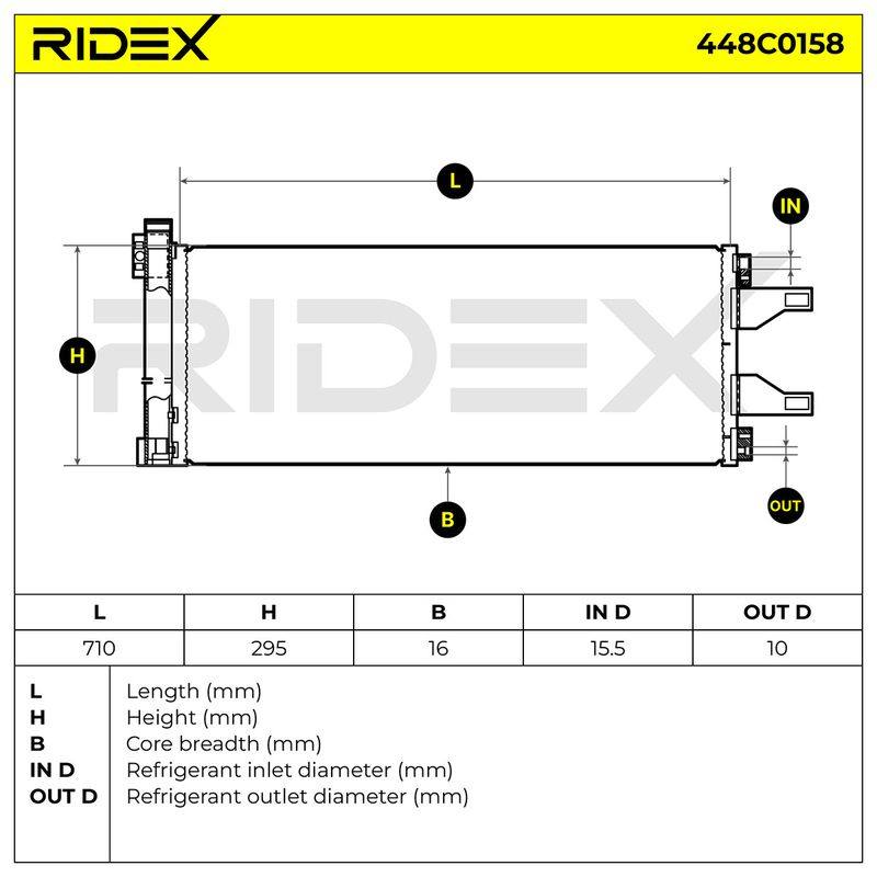 Condenser, air conditioning