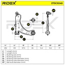 Control/Trailing Arm, wheel suspension